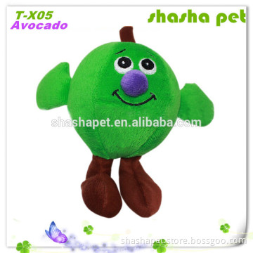 Factory wholesale plush toy pet toy high-quality Avocado toy dog chew toy in pet product